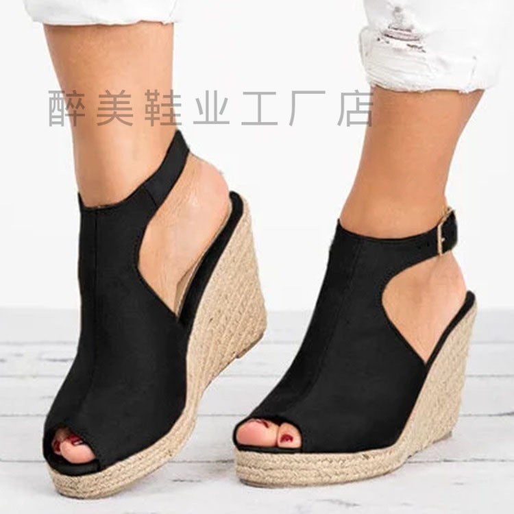 Airy Heeled Sandals