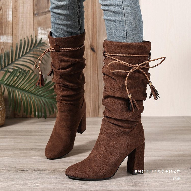 Beach Slouchy Boots