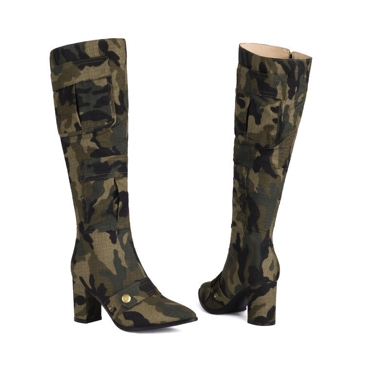 Walking Pointed Boots