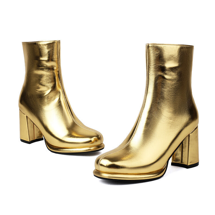 Relaxed Heeled Boots