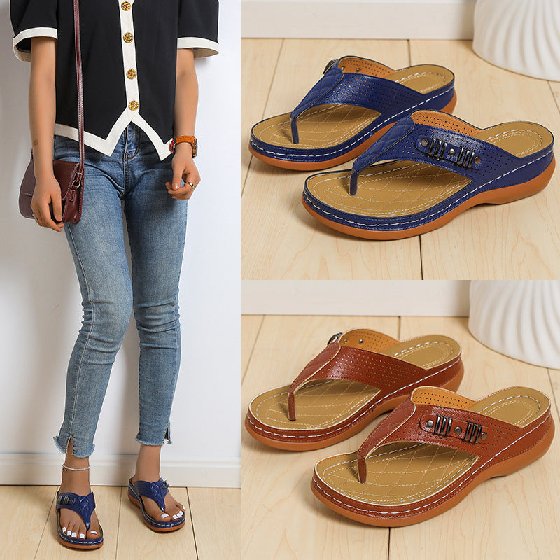 Clean Braided Sandals