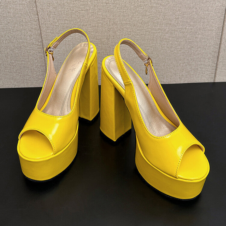 Easy Platform Sandals