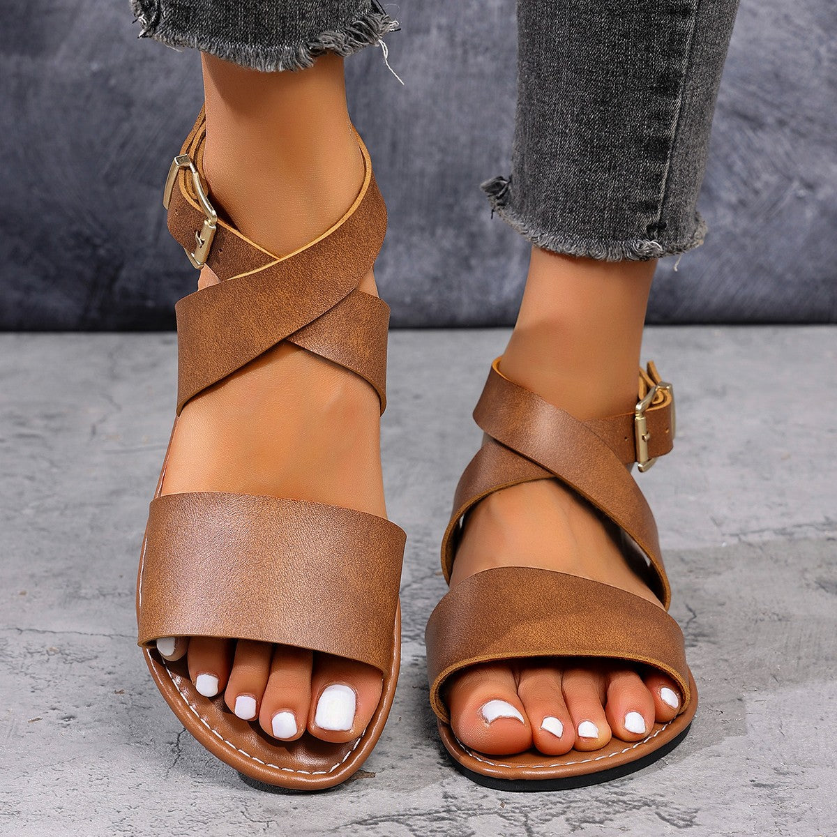 Classic Wedge Sandals