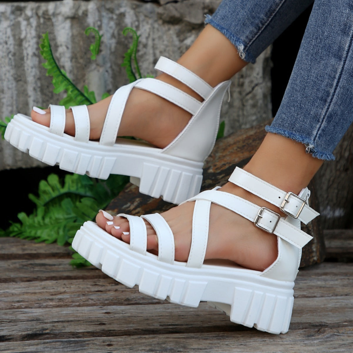 Comfortable Heeled Sandals