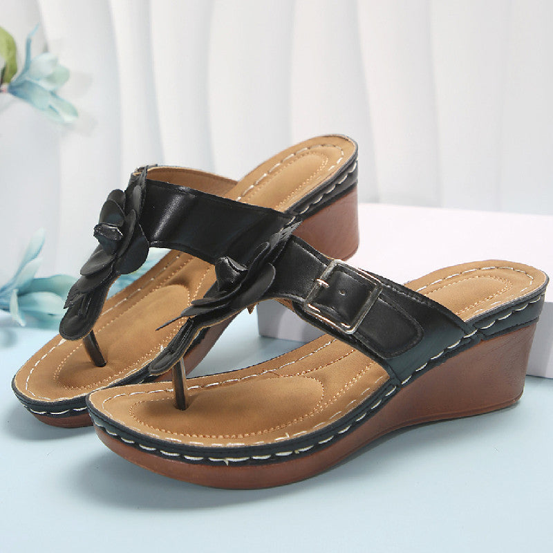 Natural Slide Sandals