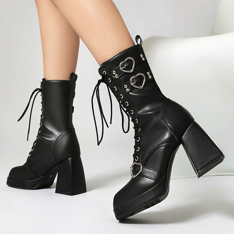 Relaxed Side-Zip Boots