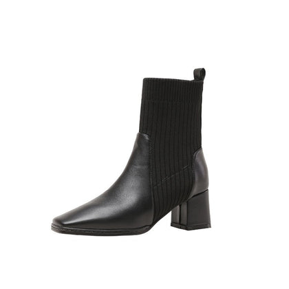 Travel Block-Heel Boots