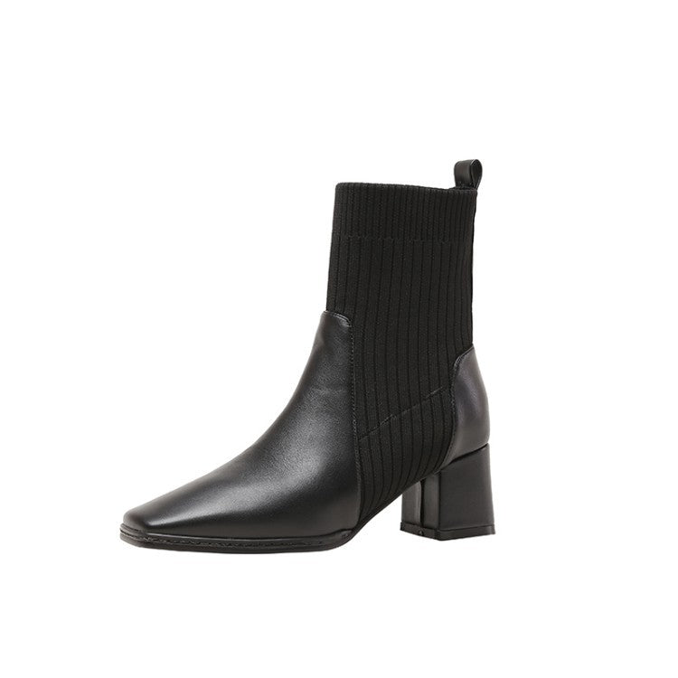 Travel Block-Heel Boots