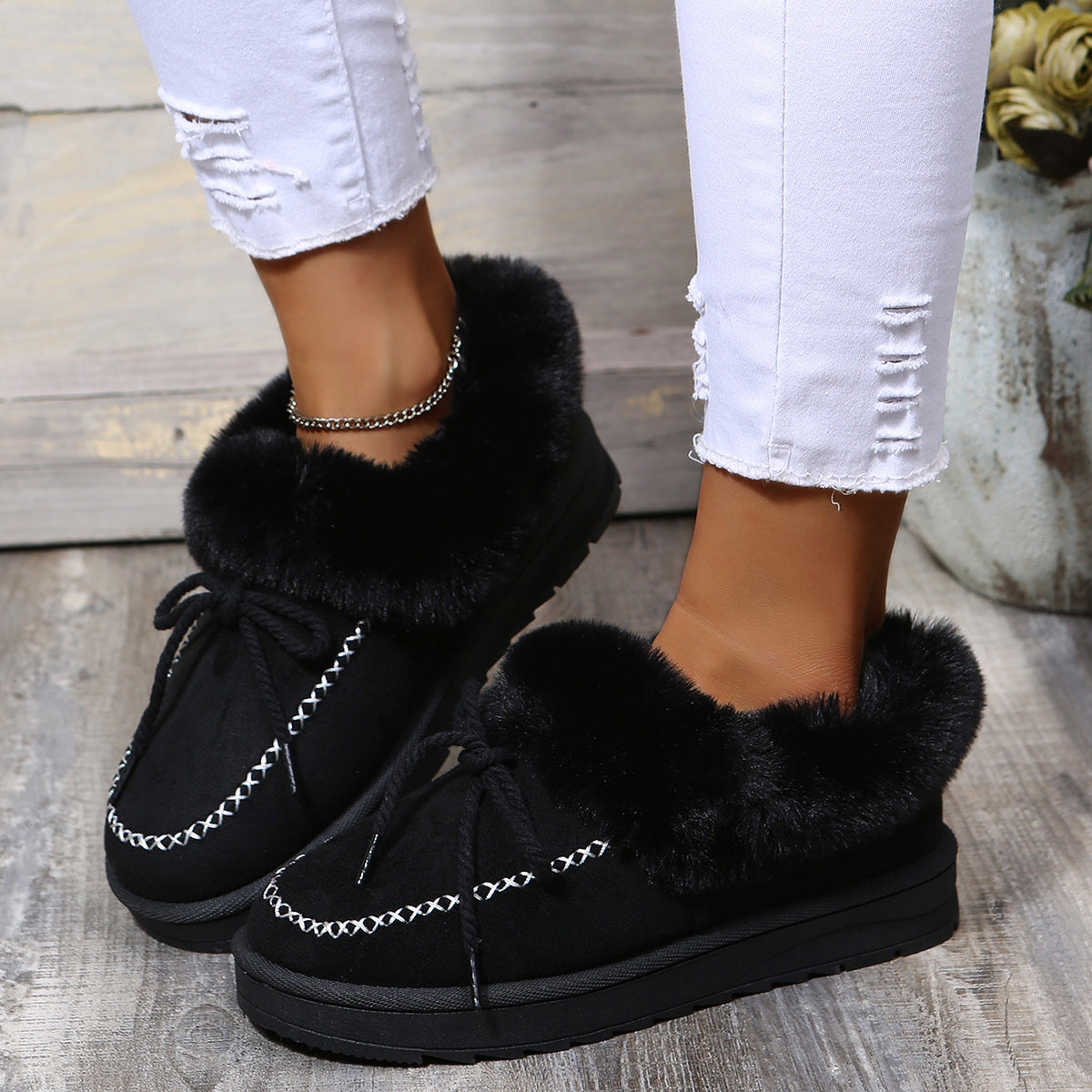 Natural Short Boots