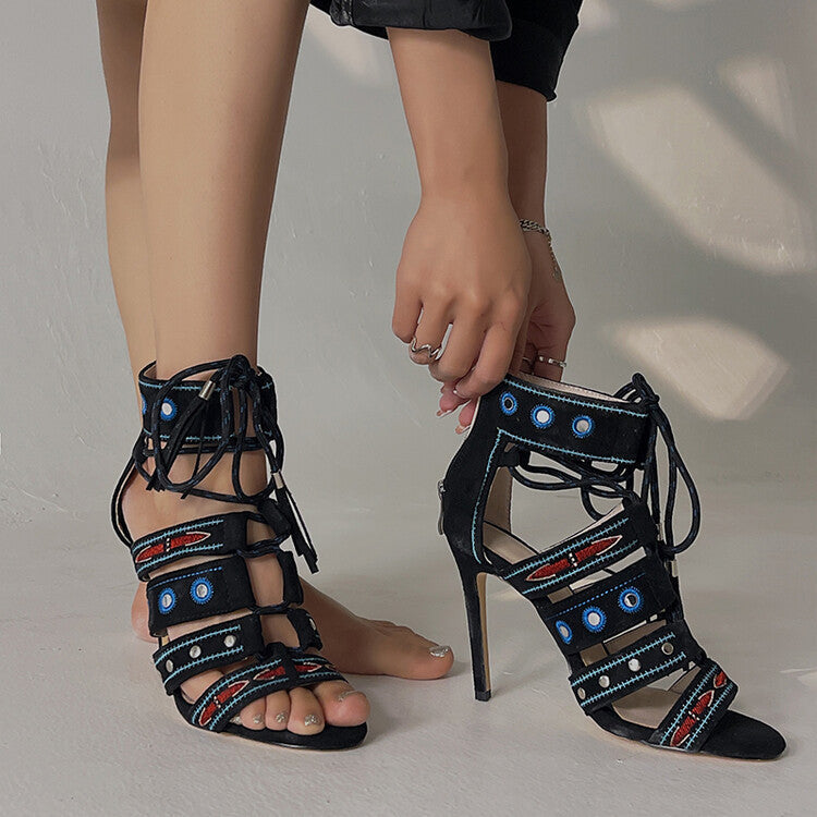 Walking Block-Heel Boots
