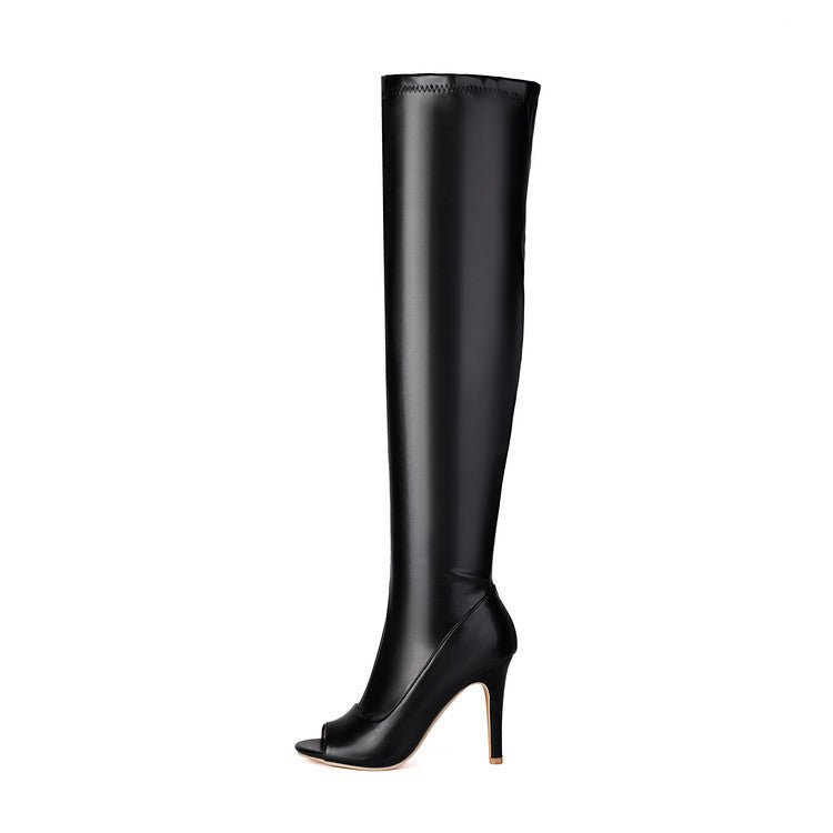Beach Knee-High Boots