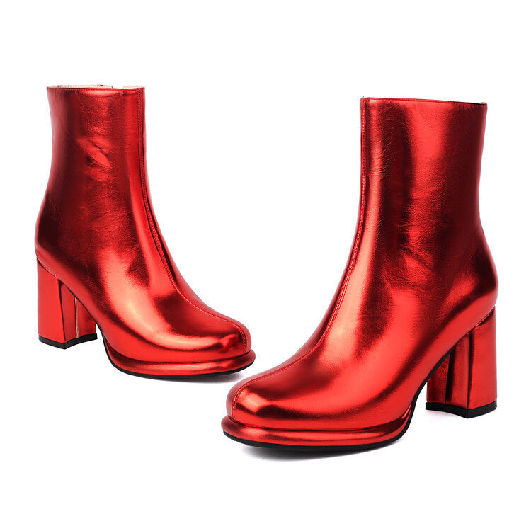 Relaxed Heeled Boots