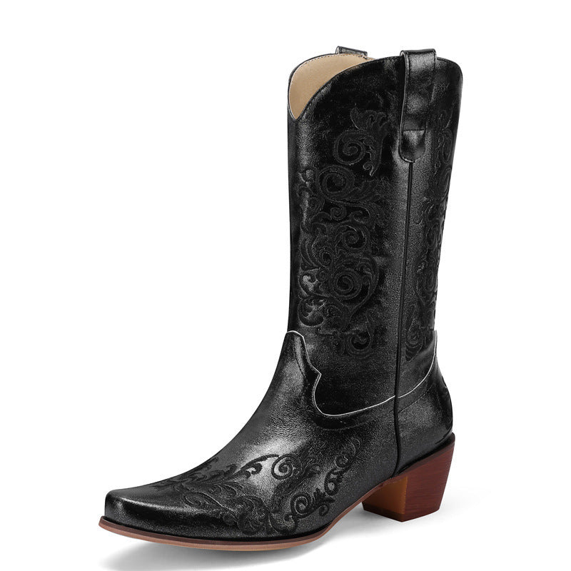 Simple Side-Zip Boots
