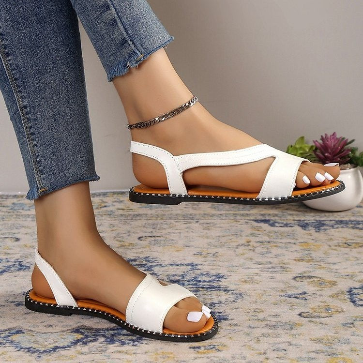 Sunny Metallic Sandals