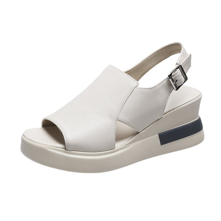 Clean Heeled Sandals