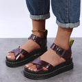 Relaxed Wedge Sandals