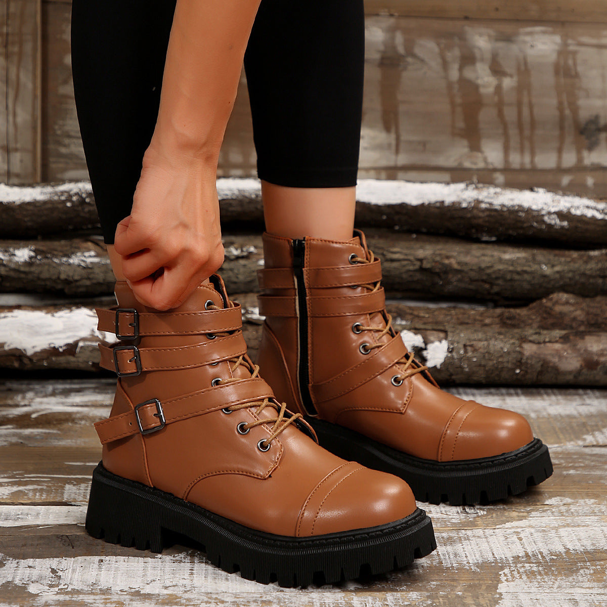 Beach Heeled Boots