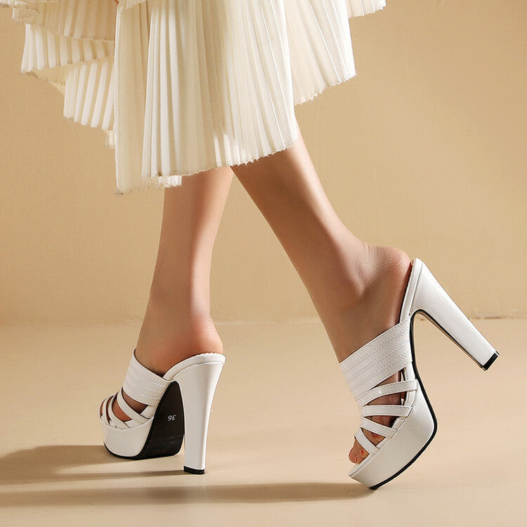 Classic Metallic Sandals