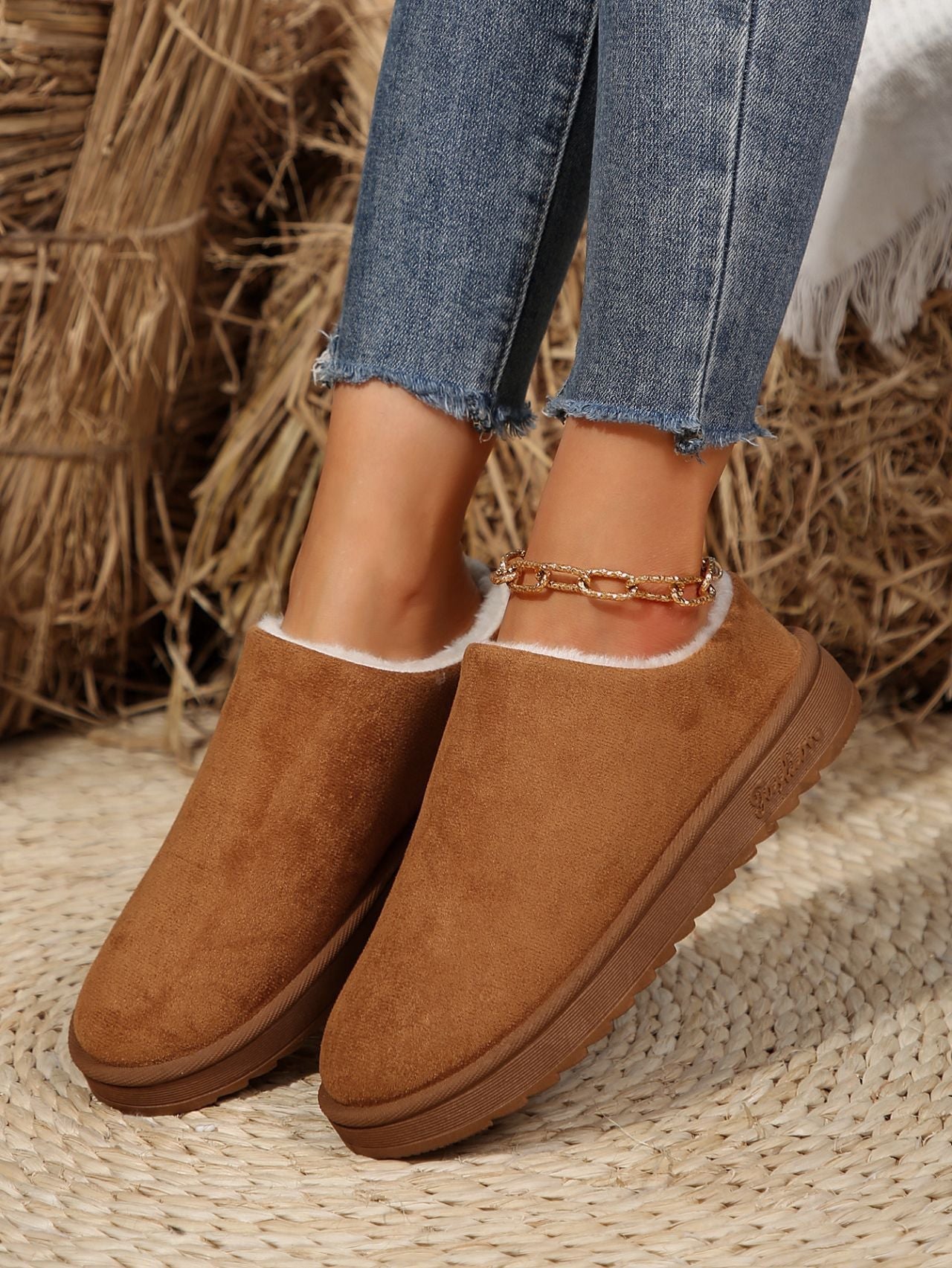Natural Ankle Boots