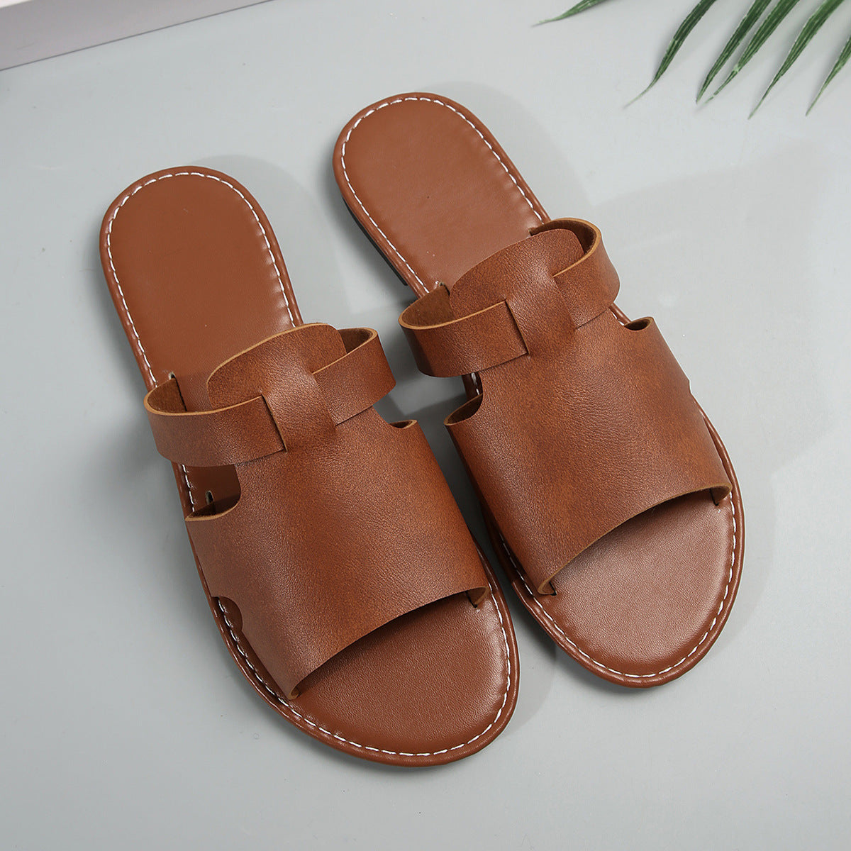 Modern Lace-Up Sandals