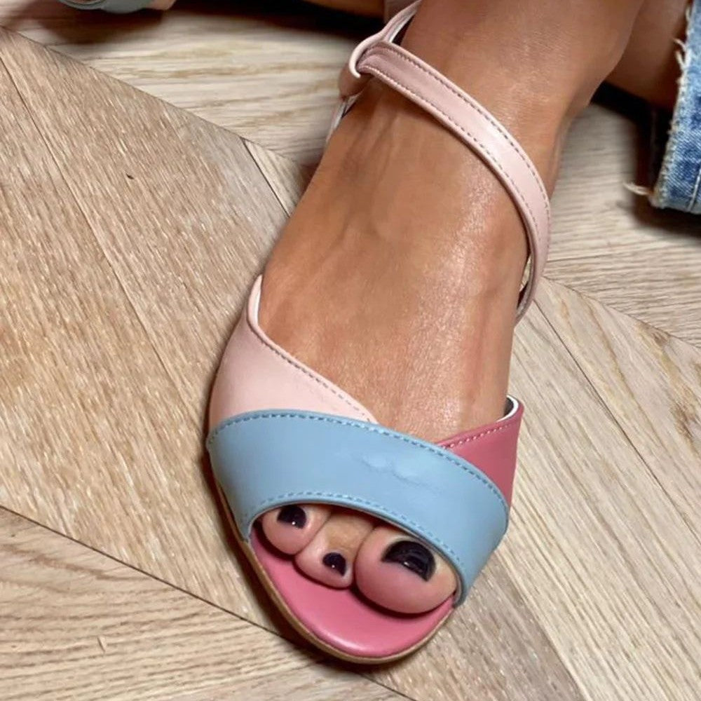 Clean Raffia Sandals