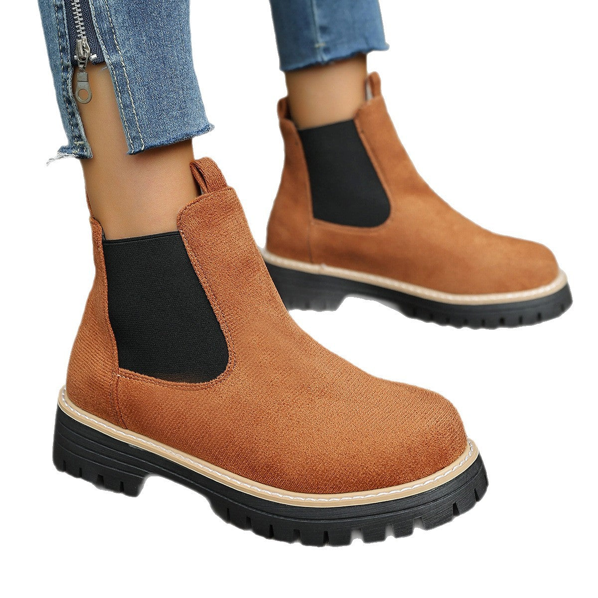 Soft Platform Boots