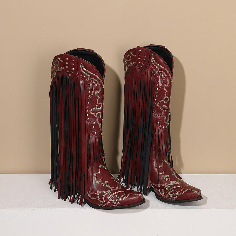 Comfortable Textured Boots