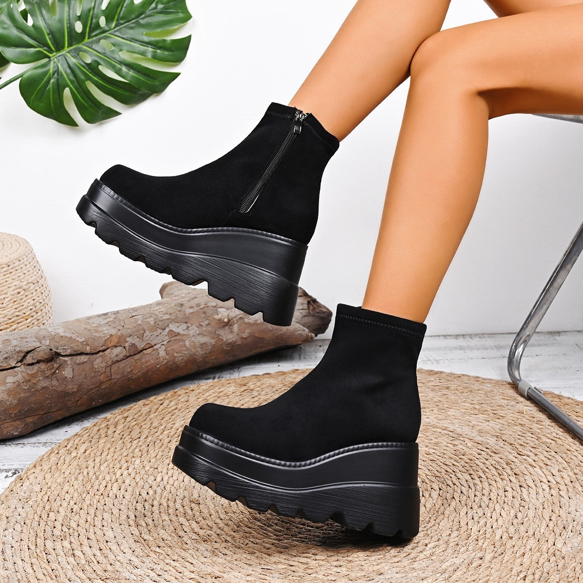 Modern Platform Boots
