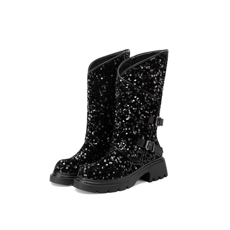 Casual Faux-Suede Boots