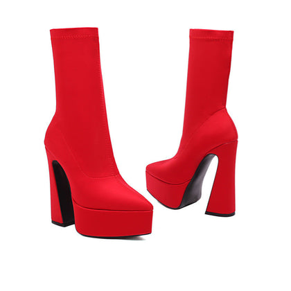 Fresh Block-Heel Boots