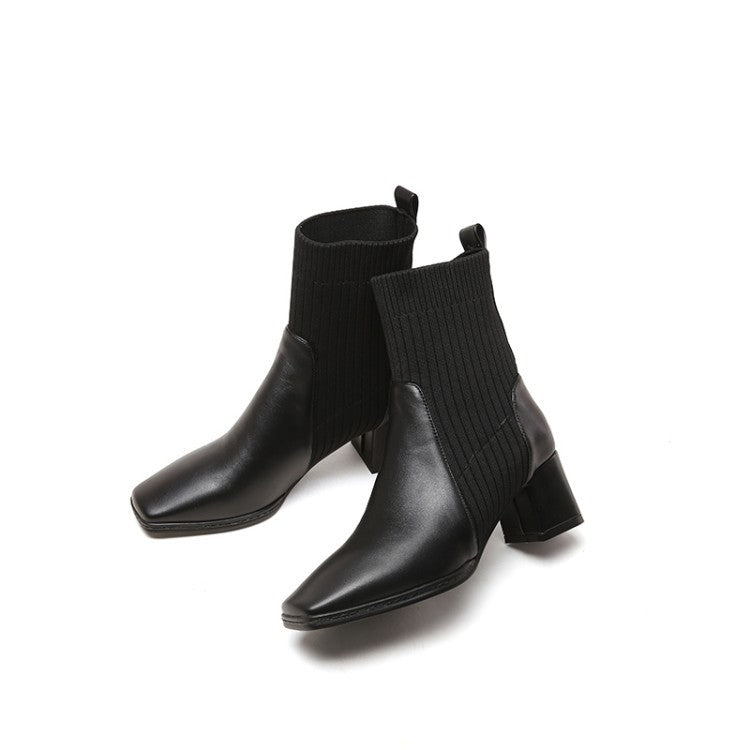 Travel Block-Heel Boots