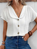 Casual Wrap Blouse