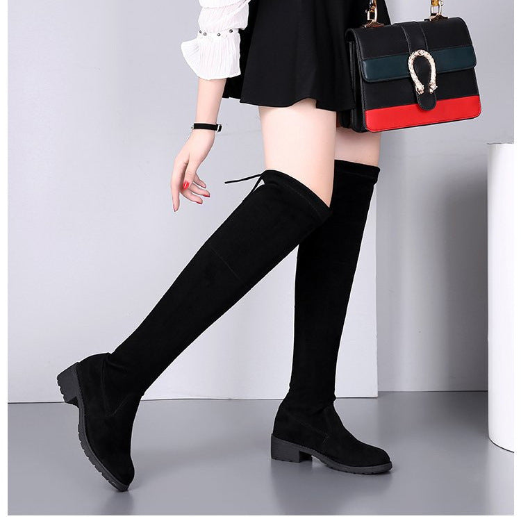 Relaxed Leather Boots