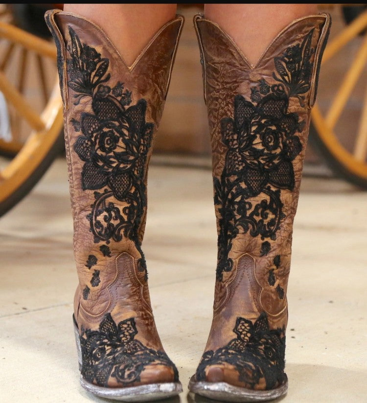Light Vintage Boots