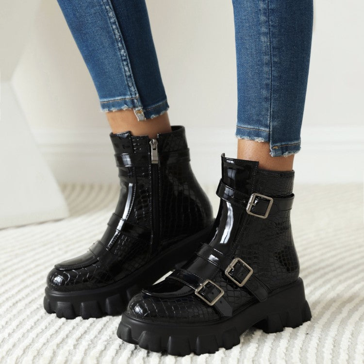Comfortable Block-Heel Boots