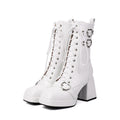 Relaxed Side-Zip Boots
