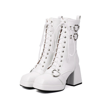 Relaxed Side-Zip Boots