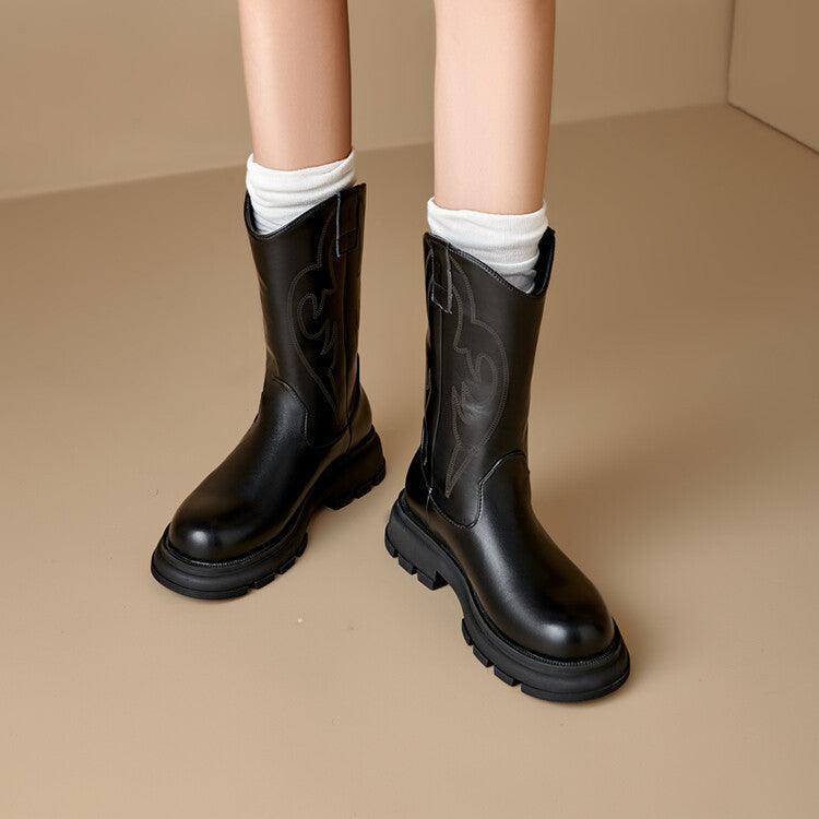 Relaxed Riding Boots
