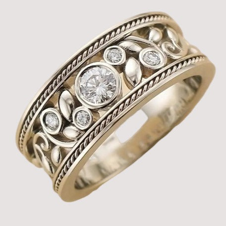 Warm Floral Jewelry