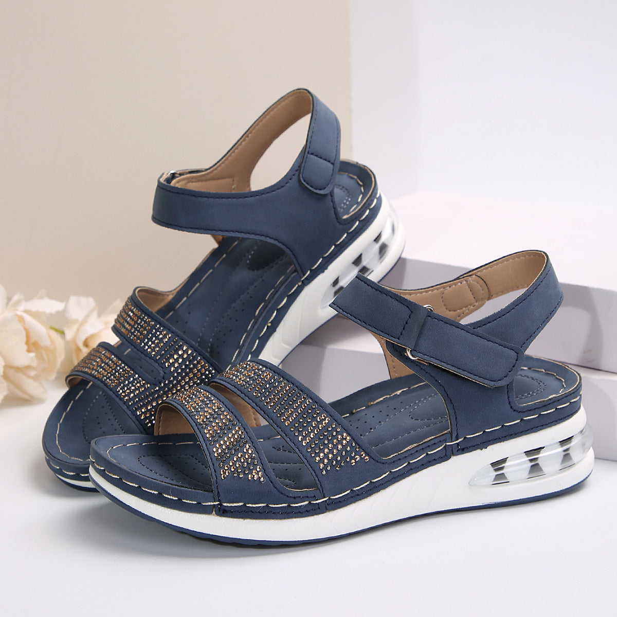 Airy Slip-On Sandals