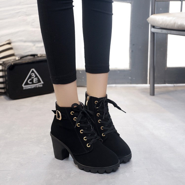 Weekend Block-Heel Boots