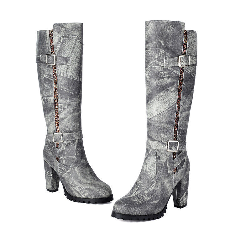 Clean Platform Boots