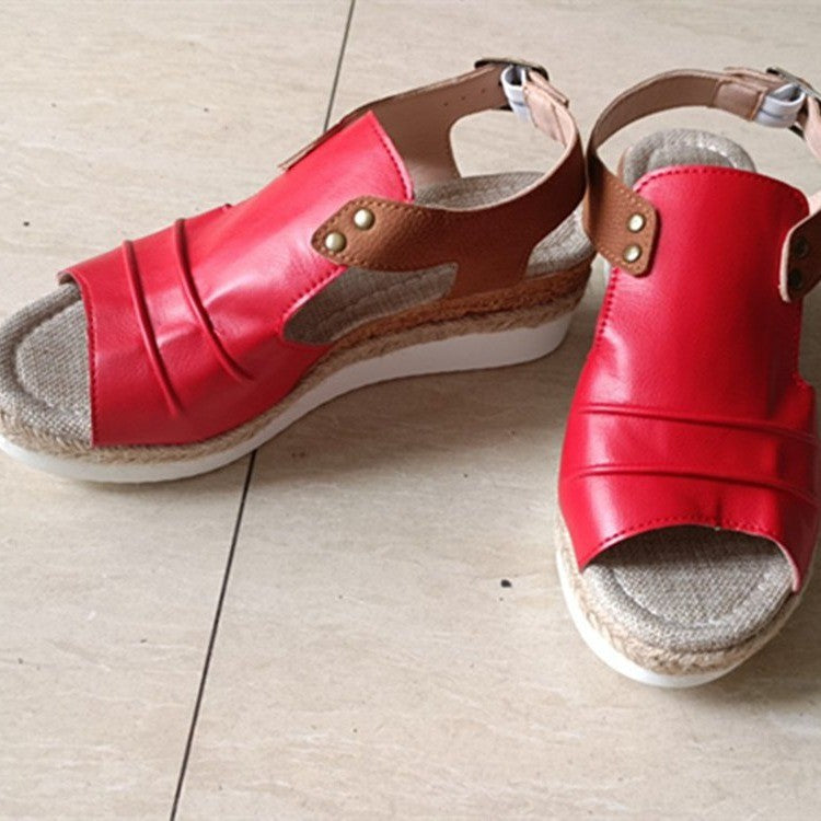 Natural Strappy Sandals