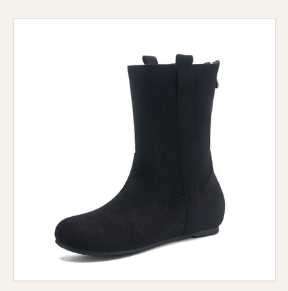 Travel Faux-Suede Boots