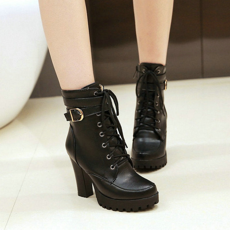 Simple Side-Zip Boots