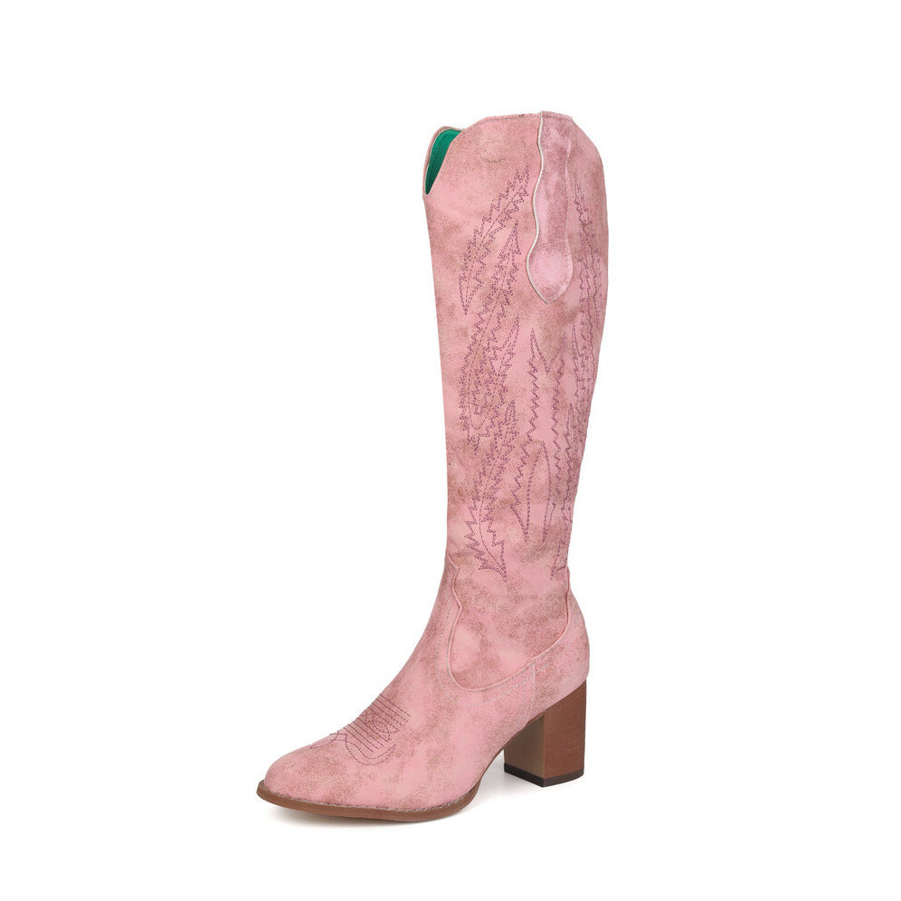 Casual Buckled Boots
