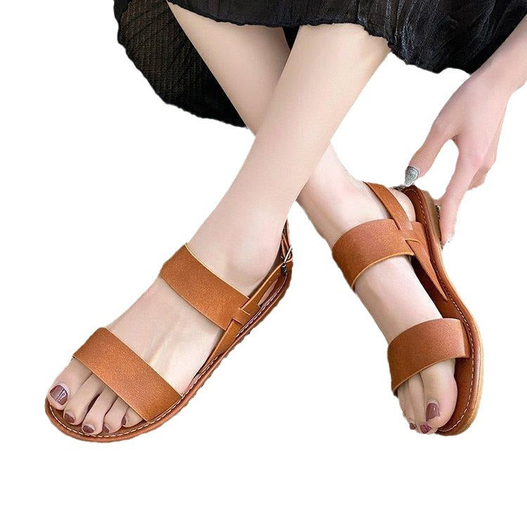 Weekend Buckled Sandals