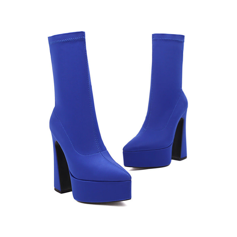 Fresh Block-Heel Boots