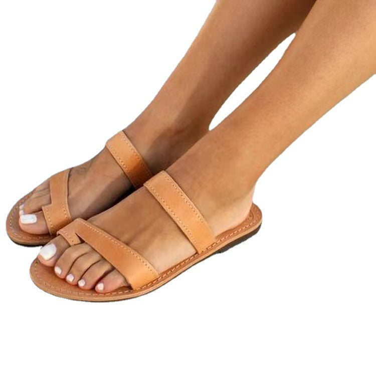 Resort Metallic Sandals