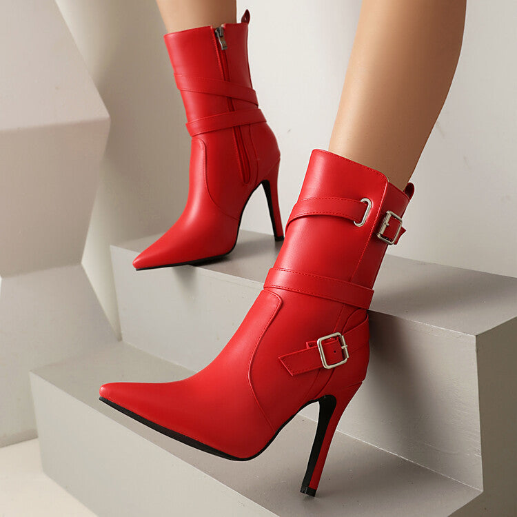 Classic Buckled Boots